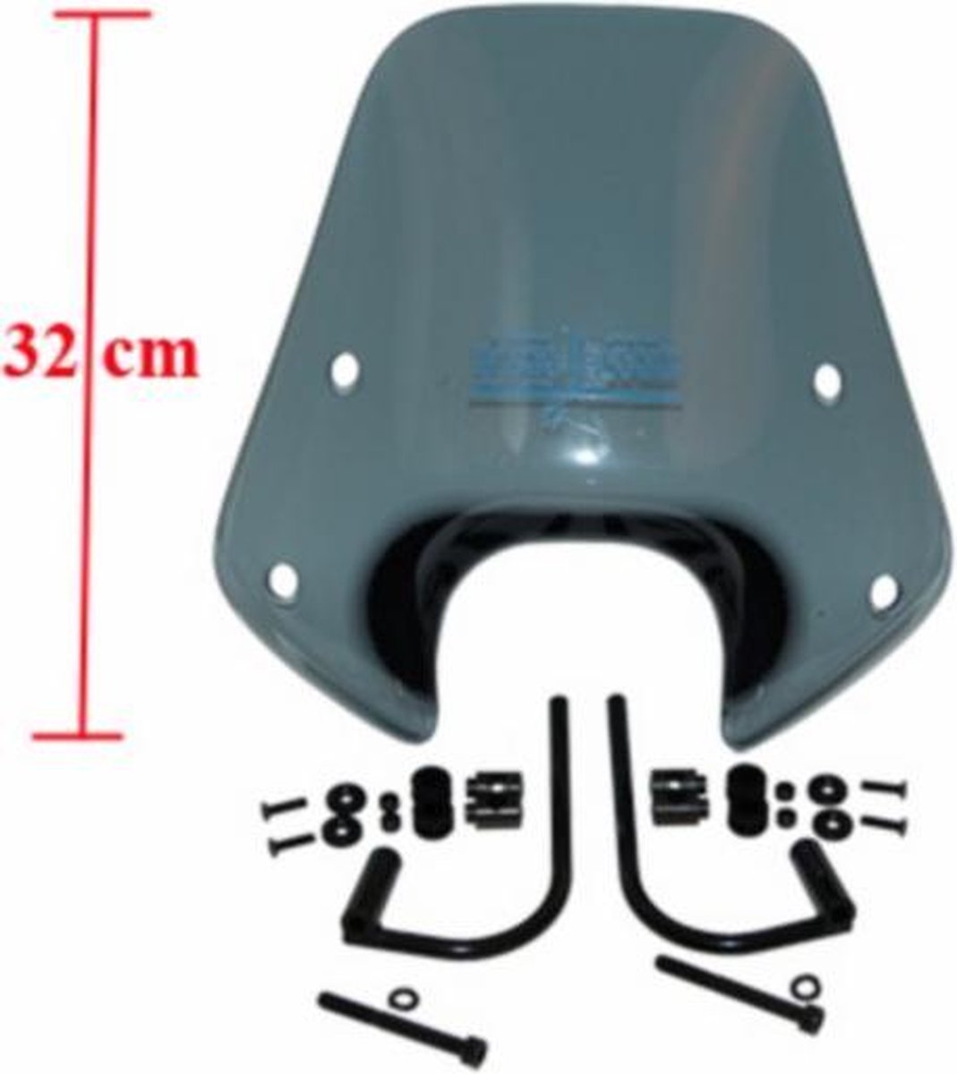 Windscherm Piaggio Zip2000 Smoke Origineel laag 32CM