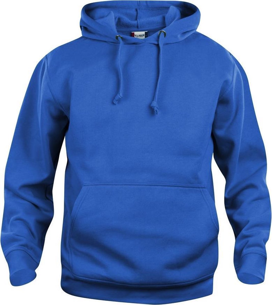 Clique Basic hoody Kobalt maat XXL