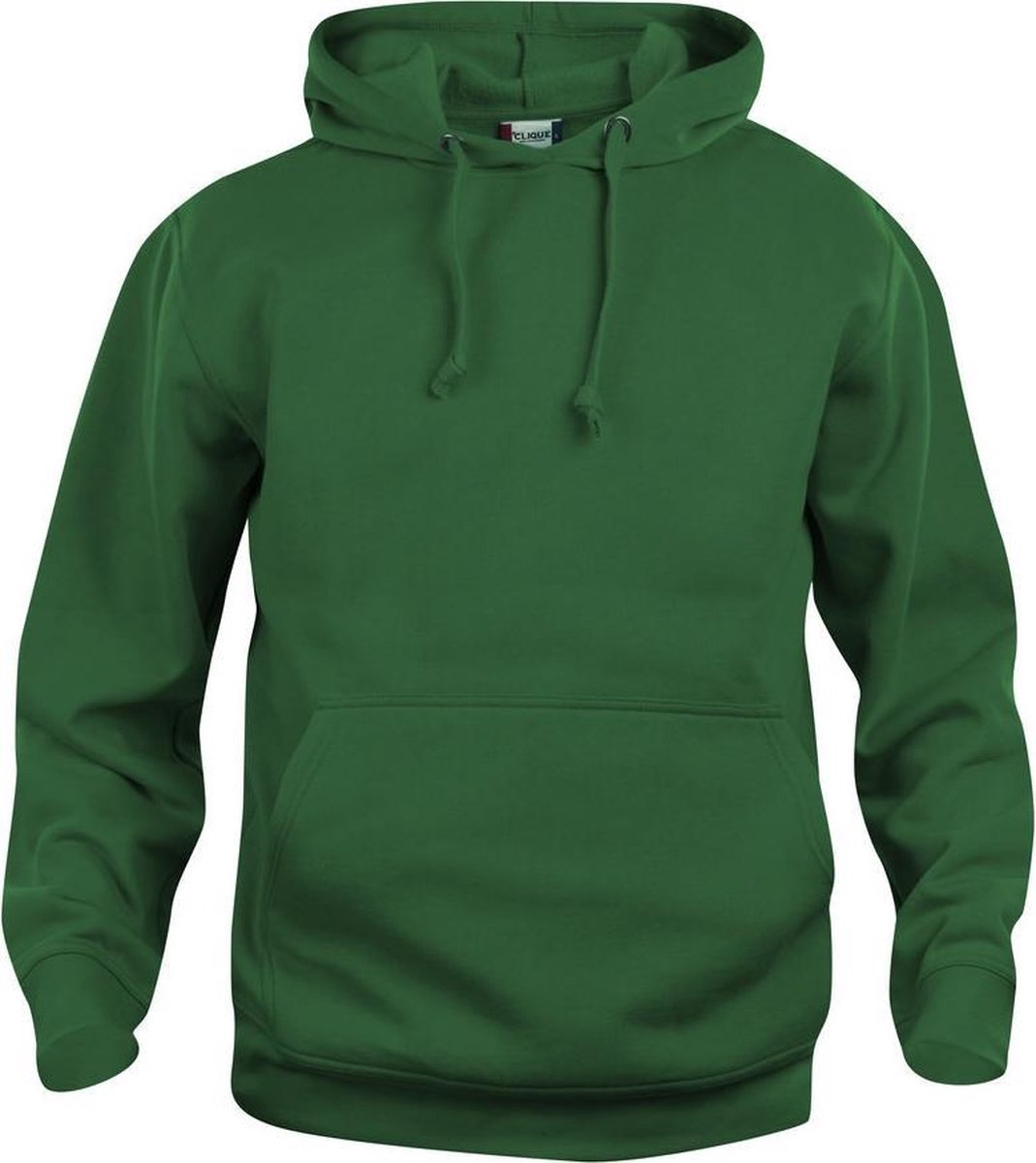 Clique Basic hoody Flessengroen maat XL