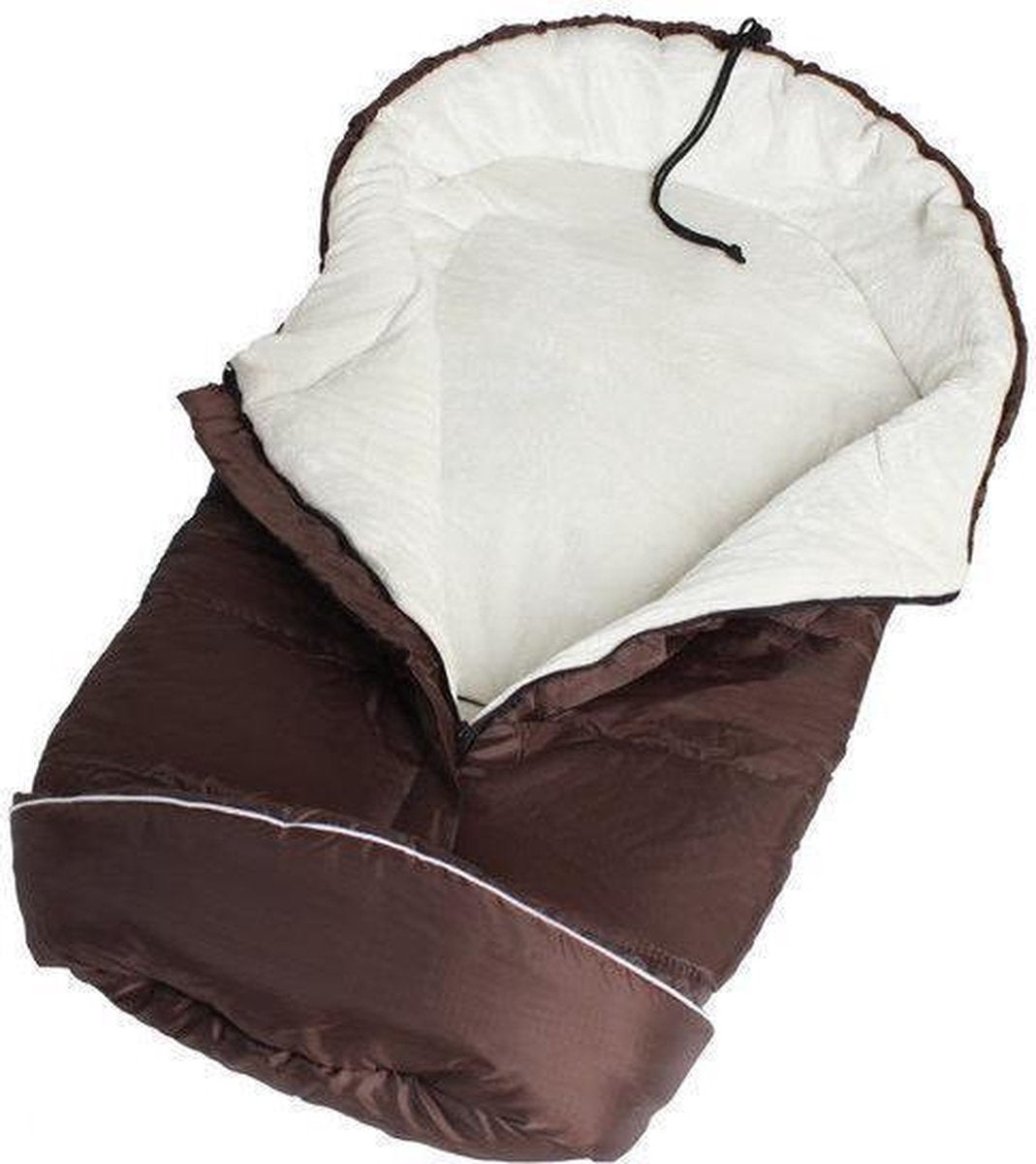 TecTake voetenzak - universeel - bruin - 400996