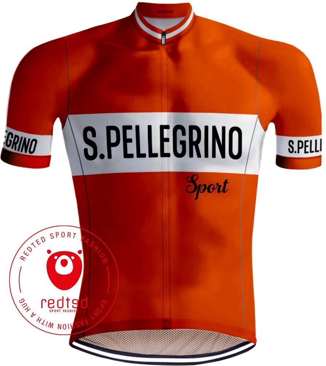 Retro Wielershirt San Pellegrino - REDTED(S)