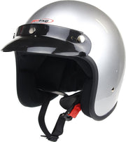 Redbike RB-710 retro jethelm zilver maat XXL