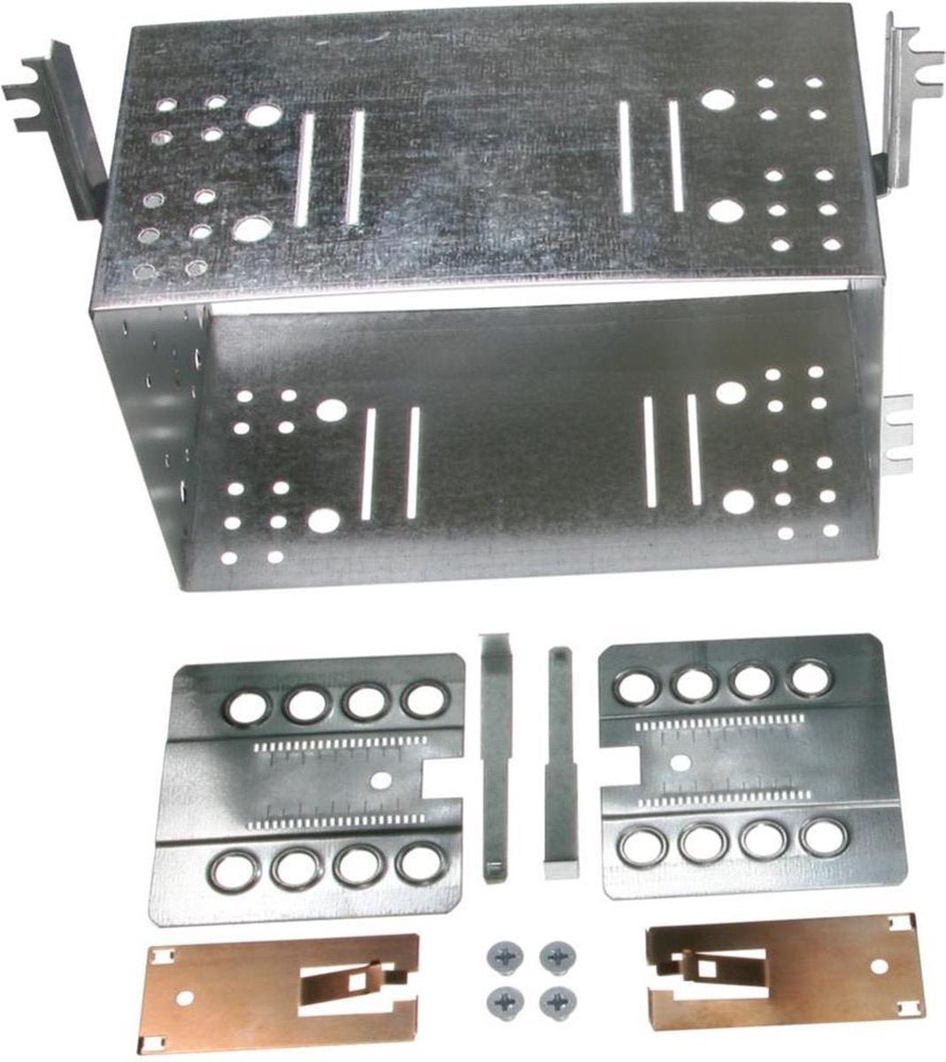 2-DIN Paneel Hyundai Tucson 2005-2010 Kleur: Zwart