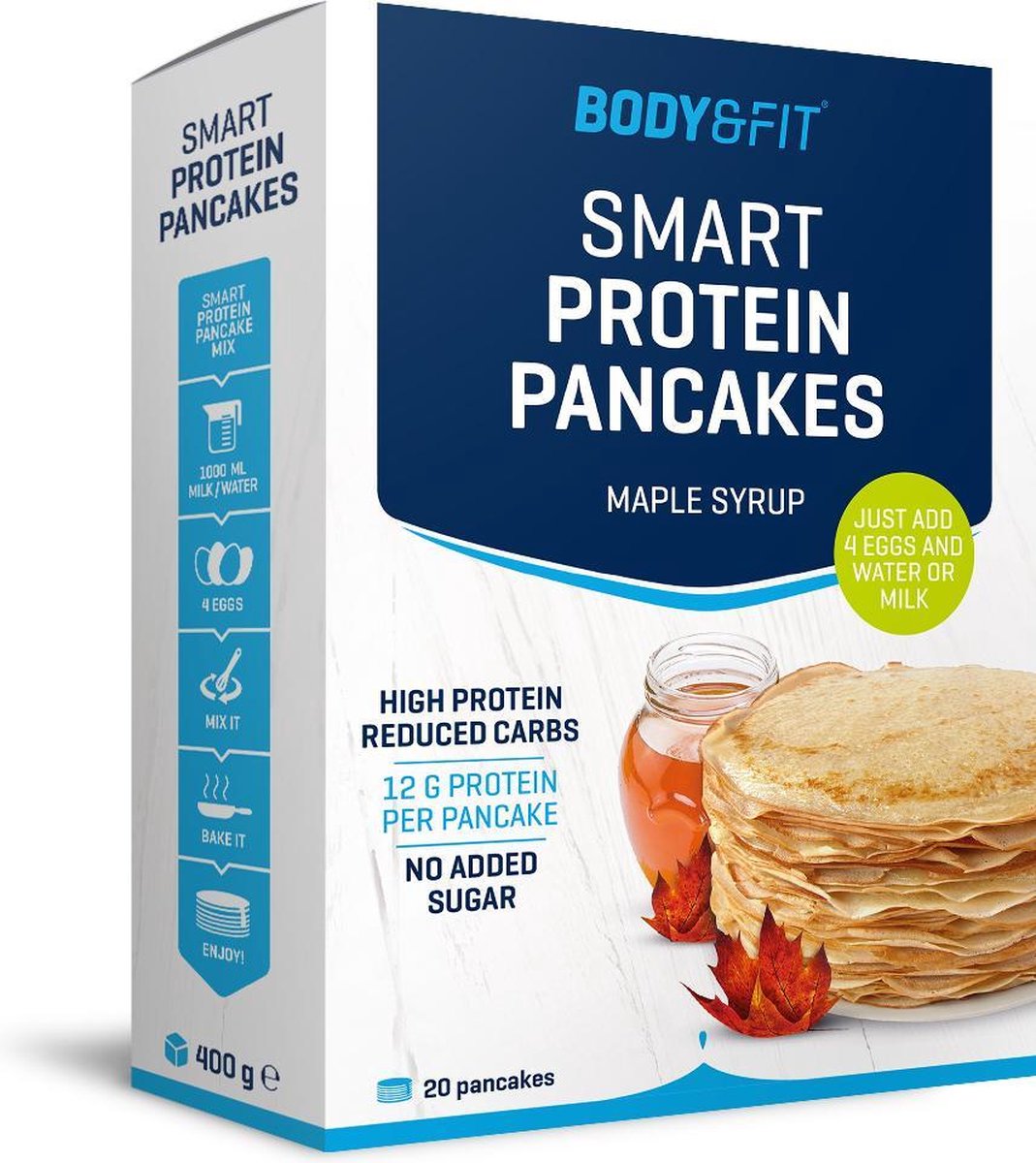 Body & Fit Smart Protein Pannenkoekenmix - 400 gram - Maple syrup