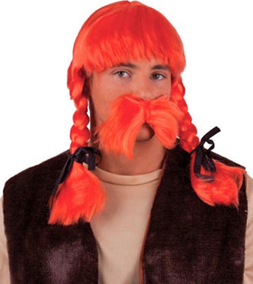 ESPA - Oranje Gallier pruik - Pruiken