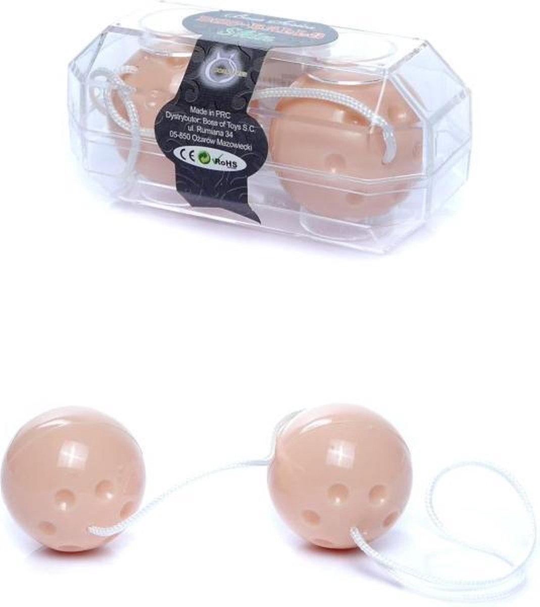 Vagina balletjes -Duo-Balls Skin