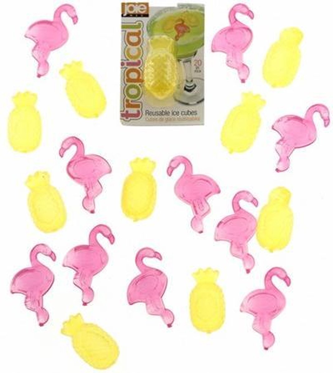 Joie Tropical Set van 20 Ijsblokjes