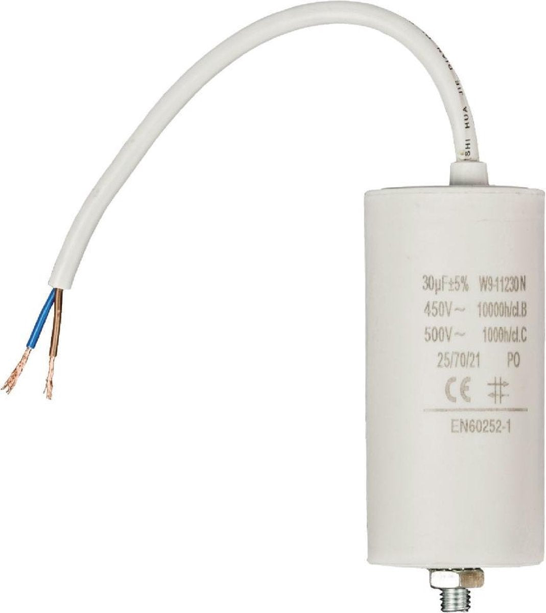 Condensator 30.0uf / 450 V + cable W9-11230N