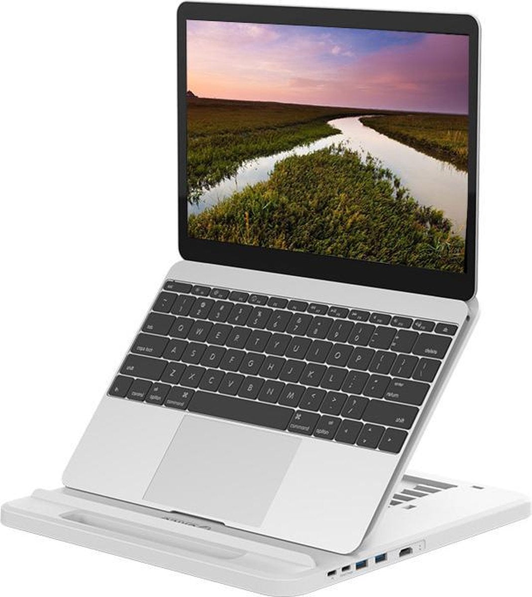 Orico Hub / laptopstand met USB 3.0 poorten