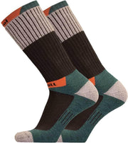 Uphillsport Wandelsokken Hetta Merinowol Zwart/oranje Mt 39-42