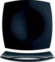Delice Dinerbord - Plat - Zwart - 26cm