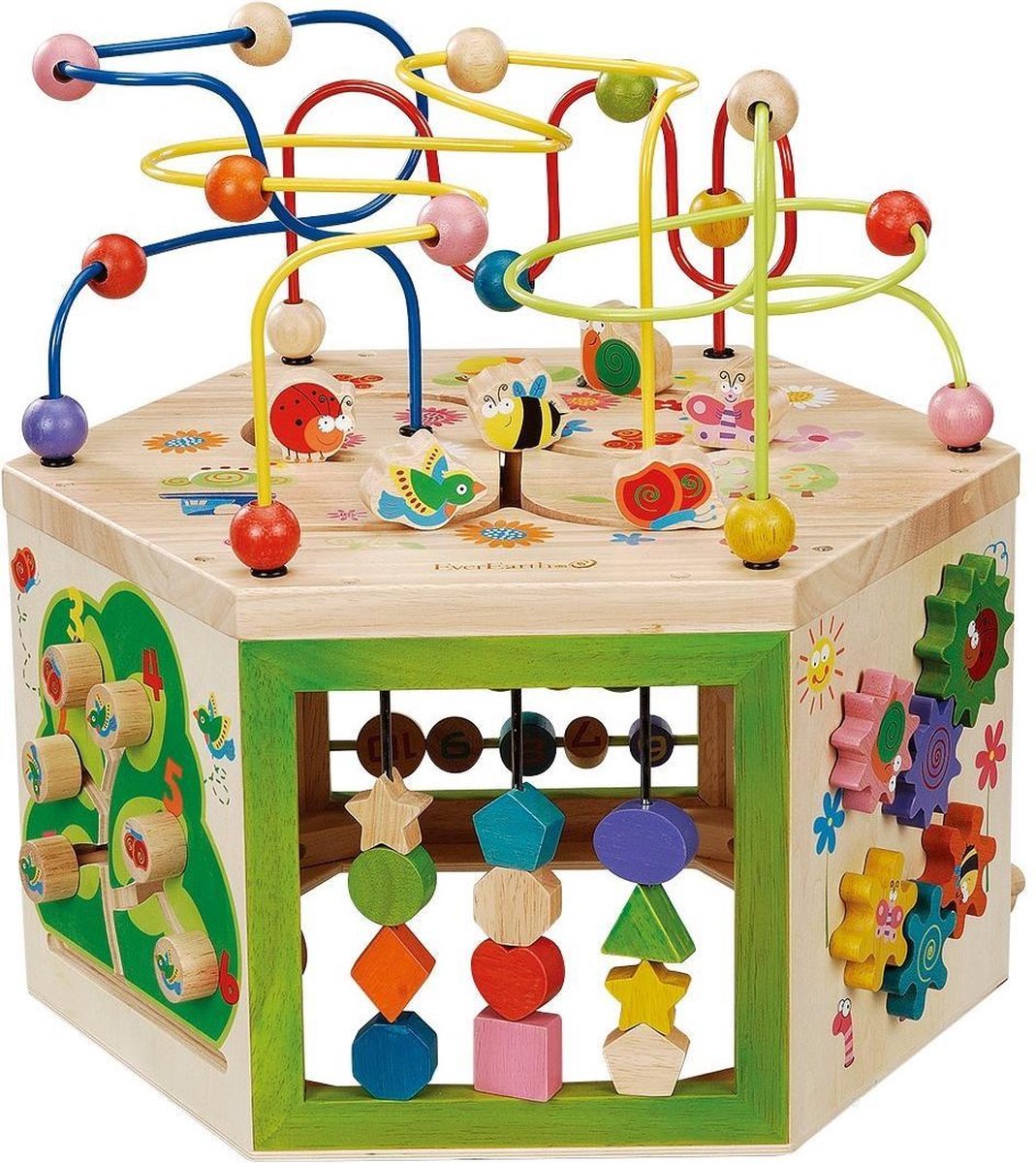 EverEarth 7-in-1 garden play centre speelgoed voor motoriek