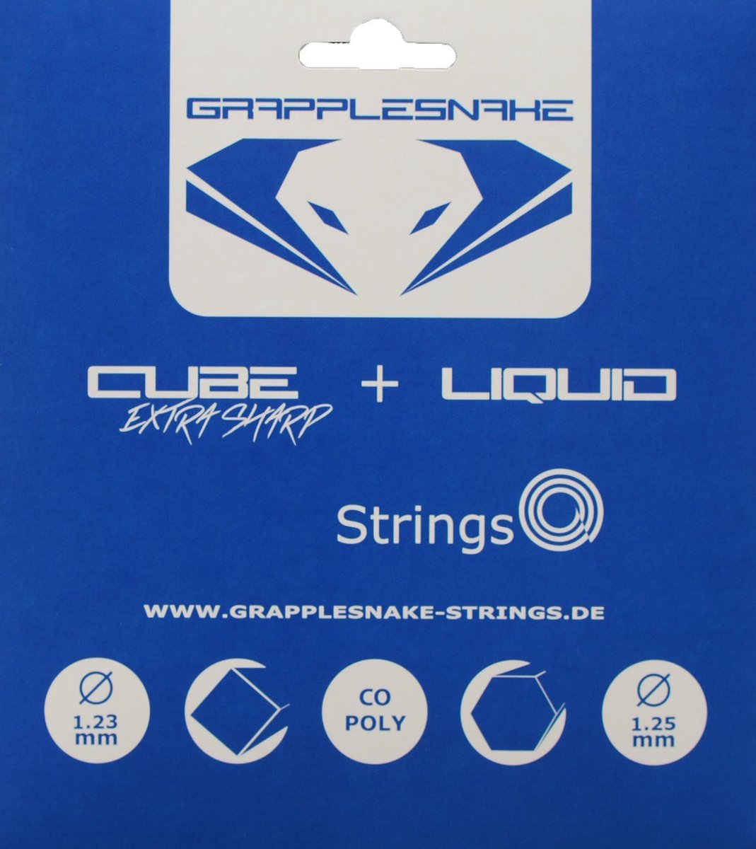 Grapplesnake Cube Extra Sharp + Liquid - Set - Tennissnaar