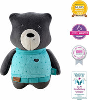 Myhummy Slaapsensor Premium Junior 23 Cm Zwart/turquoise