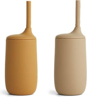 Dylan Cup 2- Set Golden Caramel Oat Mix | Liewood