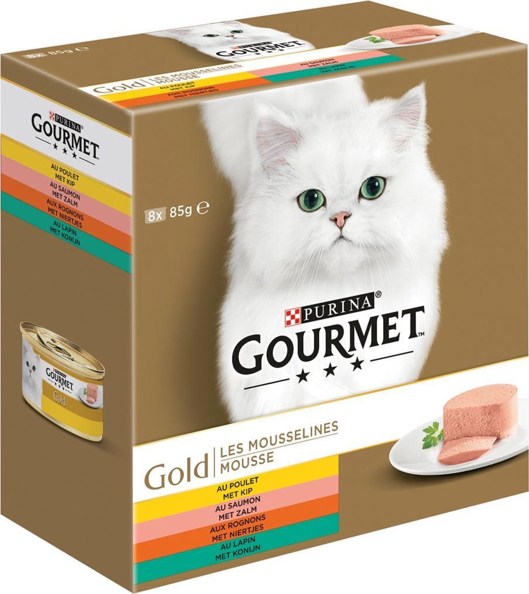 Gourmet Gold Mousse - Kattenvoer Kip