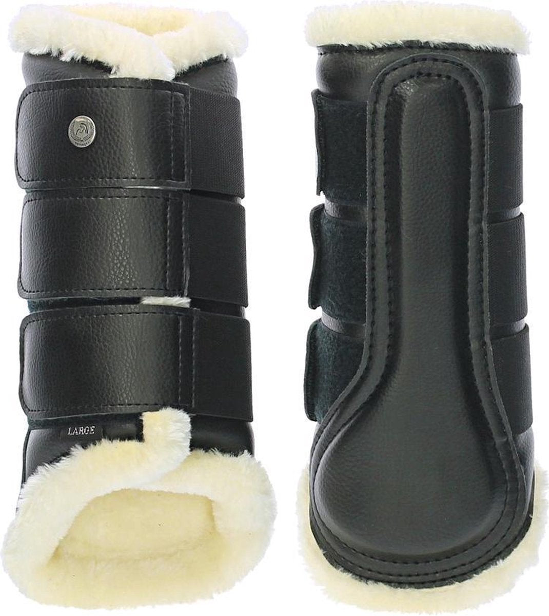 Horsegear Beenbeschermers  Luksus - Black - xl