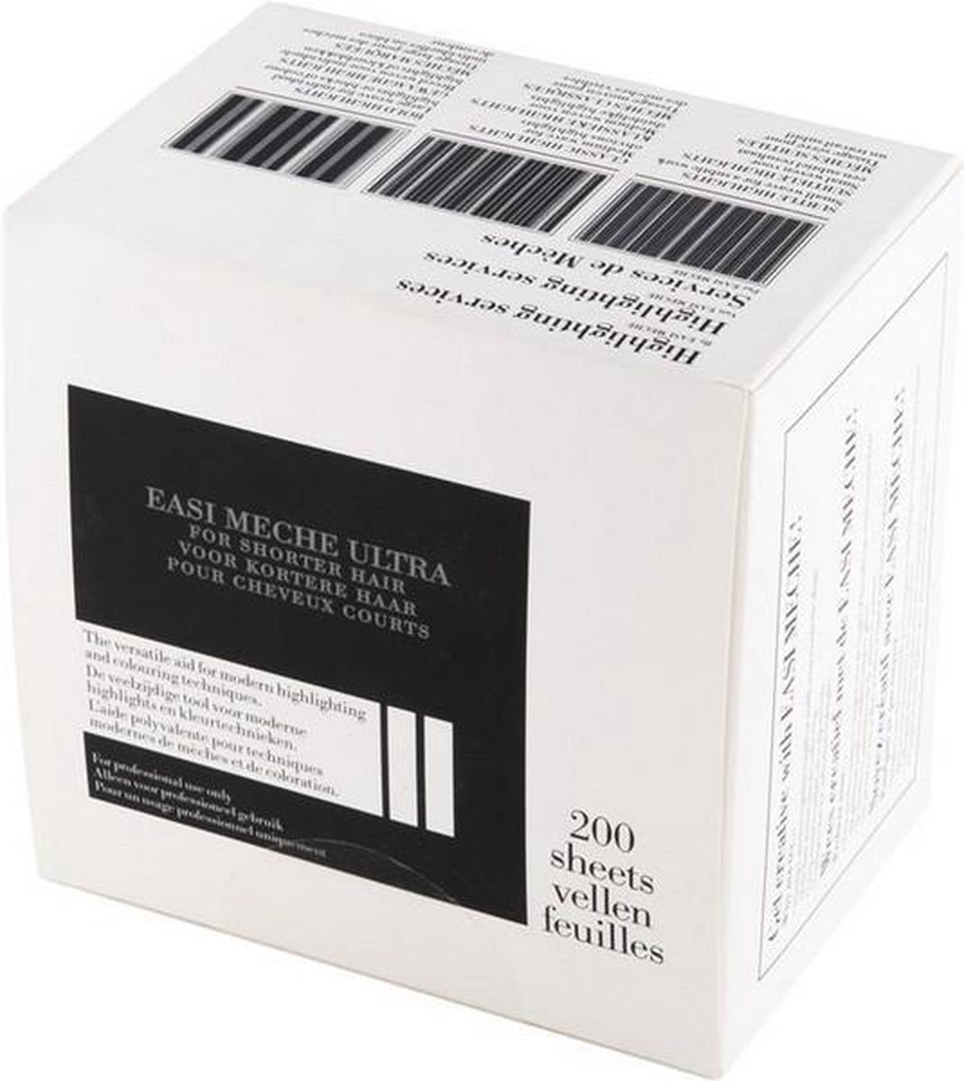 L\'oreal Professionnel Easi Meche Ultra Sheets Papier Voor Kort Haar 200stuks
