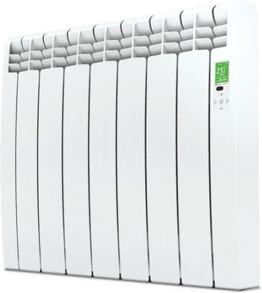 Elektrische Radiator Wifi Wit (RAL 9016) - Smartcontrol via app - Energiebesparende functies - Laag verbruik - Realtime consumptie - 7 elementen - 770 W - Zuinigste Radiator