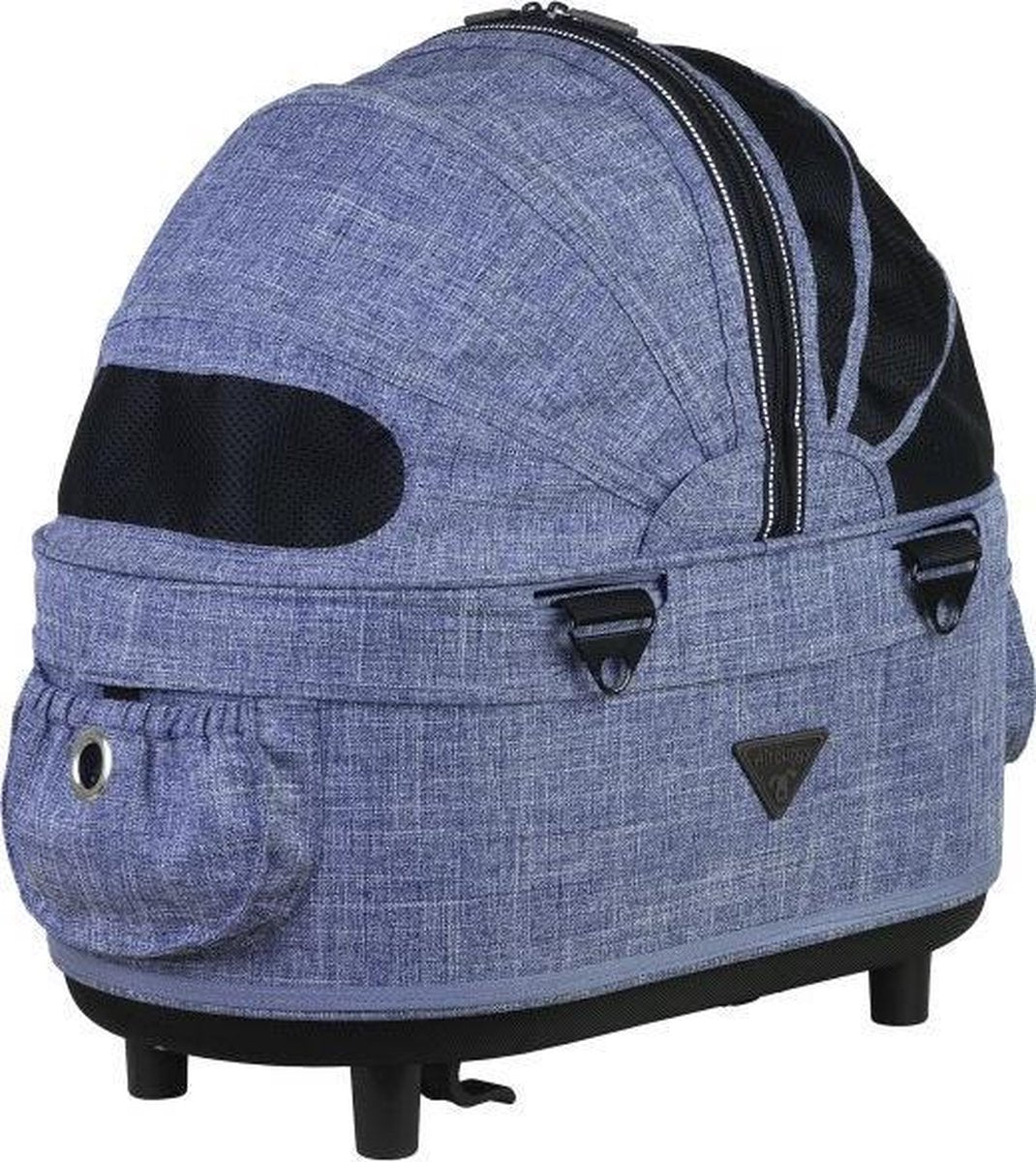 Airbuggy reismand hondenbuggy dome2 sm cot earth blauw 53x31x52 cm
