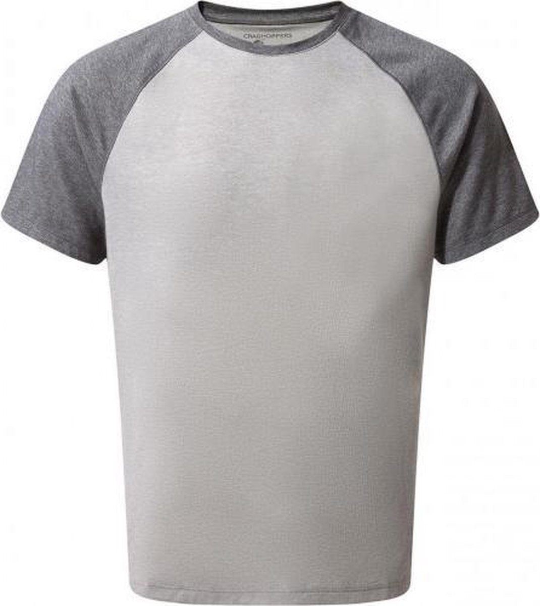 Craghoppers - Anello nosilife Short-Sleeved tee - Heren - Black Pepper Marl-sgmi - M