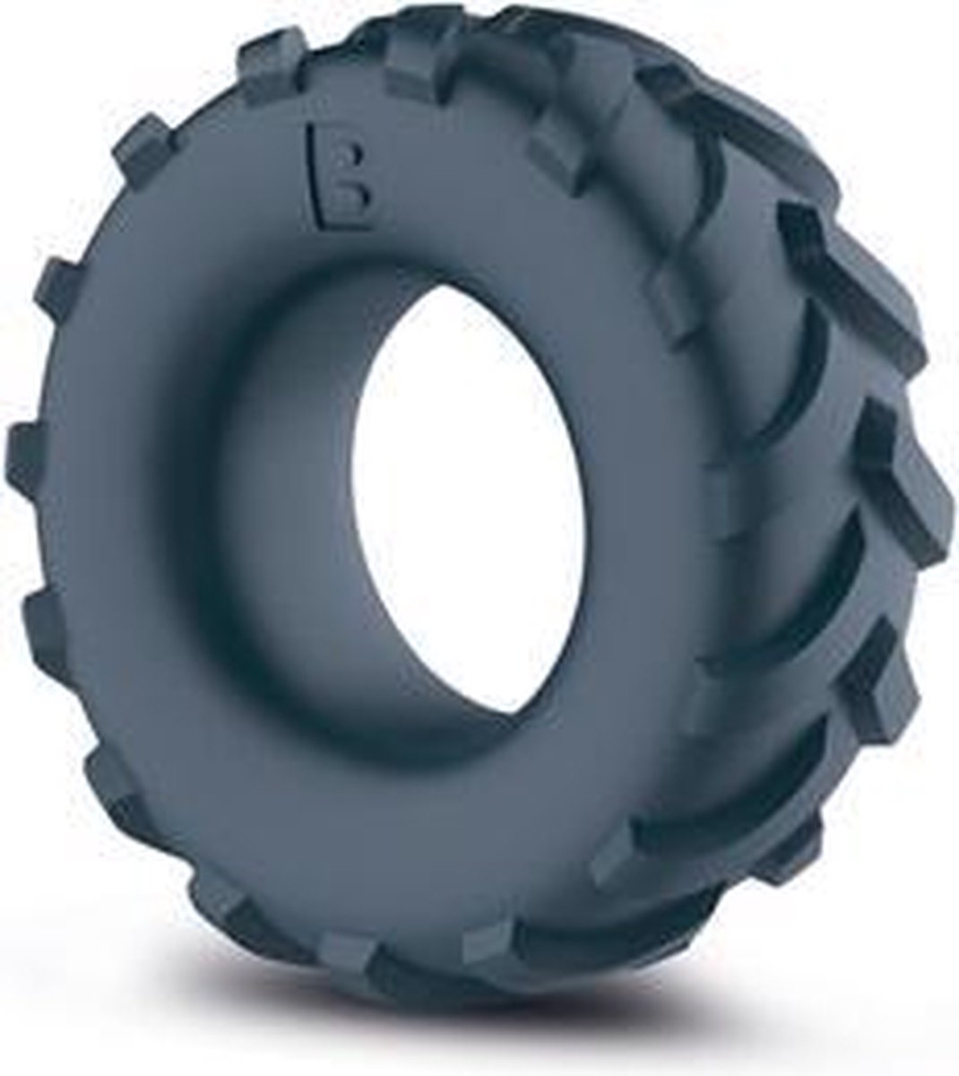 Band Cockring - Grijs - Toys voor heren - Penisring - Grijs - Discreet verpakt en bezorgd