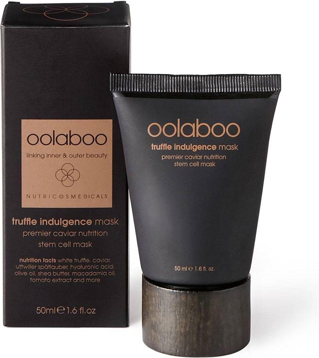 Oolaboo - Truffle Indulgence - Mask - Premier Caviar Nutrition Stem Cell Mask - 50 ml