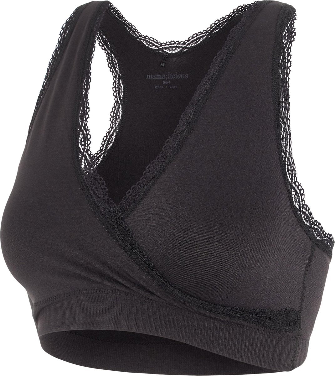 MAMA.LICIOUS MLCROSSY LACE BRA NF O. NOOS A. Dames Beha - Maat L/XL