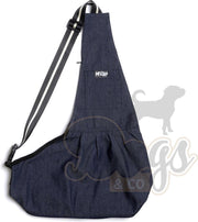 Dogs&Co Draagtas Hond - Denim Blauw - Hondentas 64x45 cm - Maat L