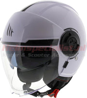 MT Jethelm Viale SV glans wit M motorhelm scooterhelm