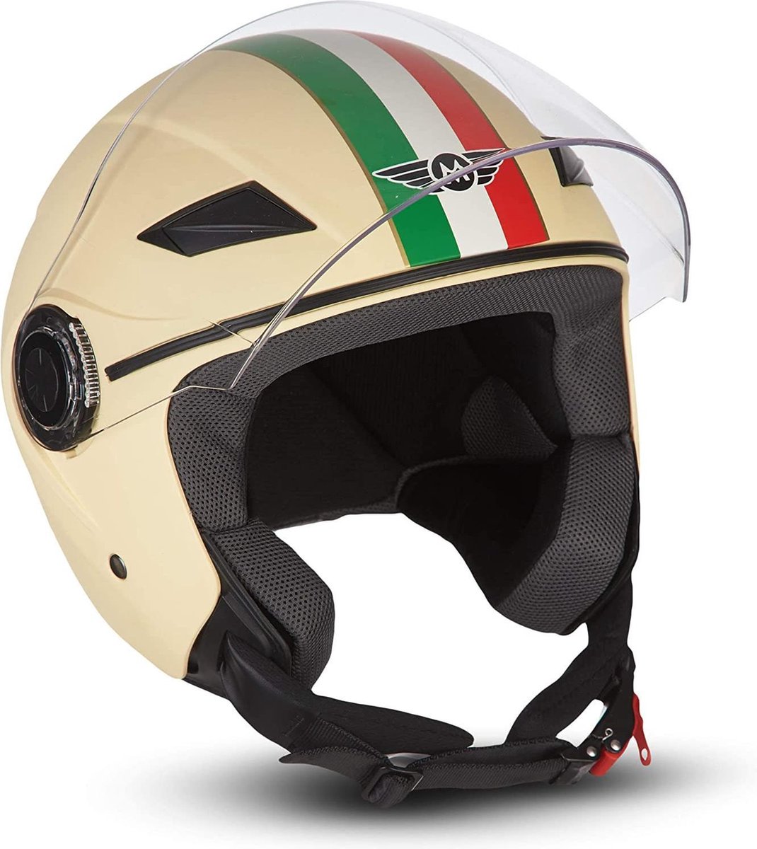 MOTO U53 Jethelm scooterhelm