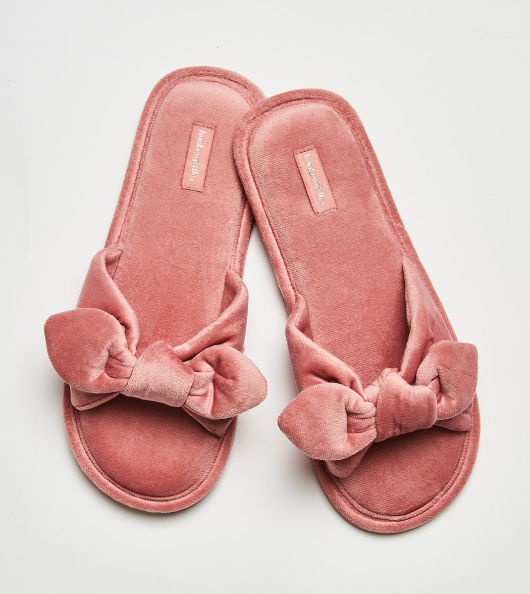 Hunkemöller Dames Velours Knot Slipper - maat 40/41