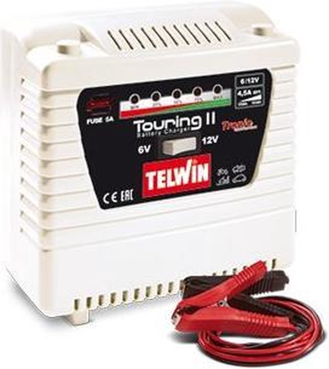 Acculader Touring II 6/12V  max 3A