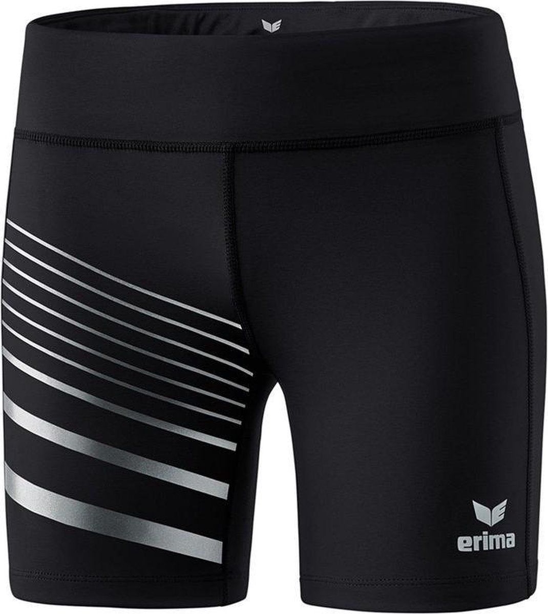 Erima Race Line 2.0 Dames Tight - Shorts  - zwart - 34