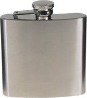 Zakflacon 170 ML - platvink - heupfles RVS