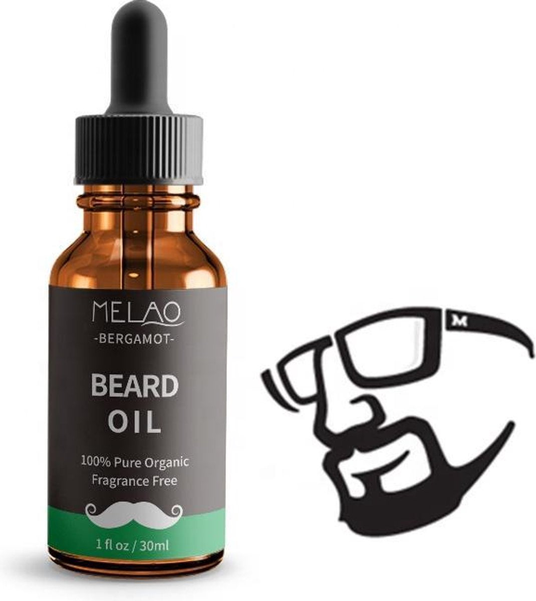 Baardgroei Olie - Baardgroeimiddel - Haarolie - Haarverzorging - Voor snelle Baardgroei - 30 ml