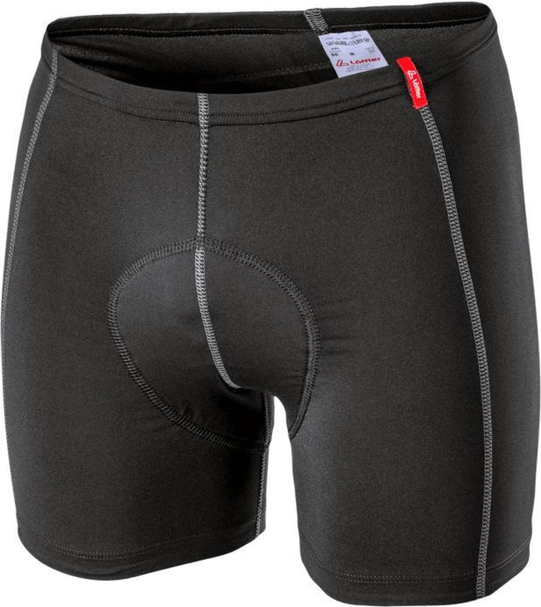 Löffler Fietsonderbroek Elastic Heren Polyamide Zwart Maat 60
