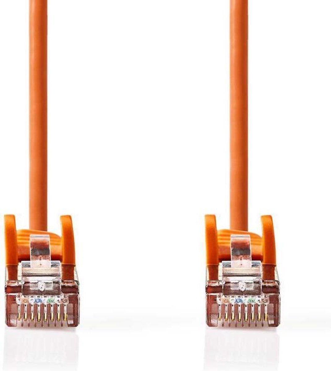 Cat 5e SF/UTP Network Cable | RJ45 Male - RJ45 Male | 0.5 m | Orange