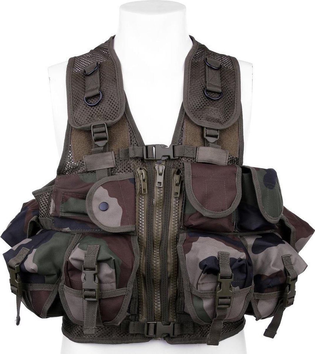 Fostex Tactical vest Ranger Franse camo
