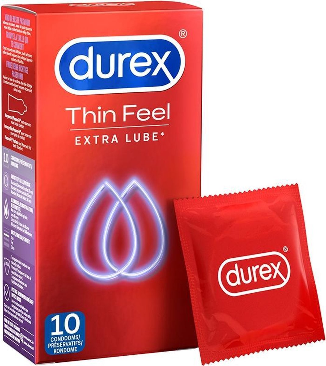 Thin Feel Extra Lube - 10 condoms - Condoms