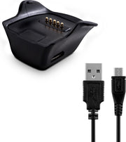 kwmobile USB-oplaadkabel voor Samsung Gear fit R350 - kabel voor fitnesstracker - zwart