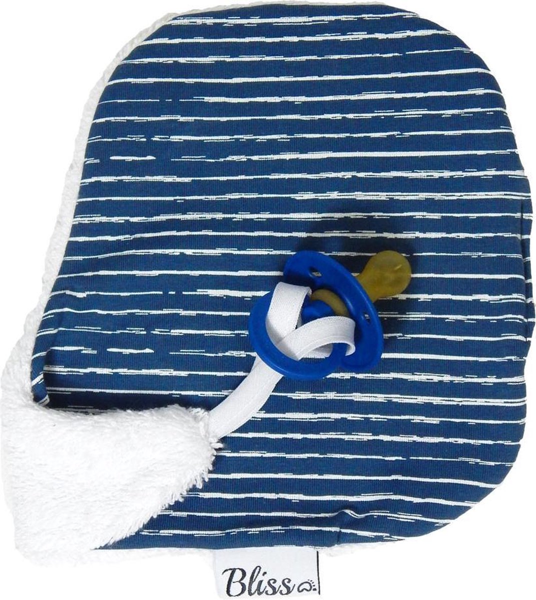 Wallabiezzz - Speendoekje - Speen Knuffeldoekje - Streep Blauw