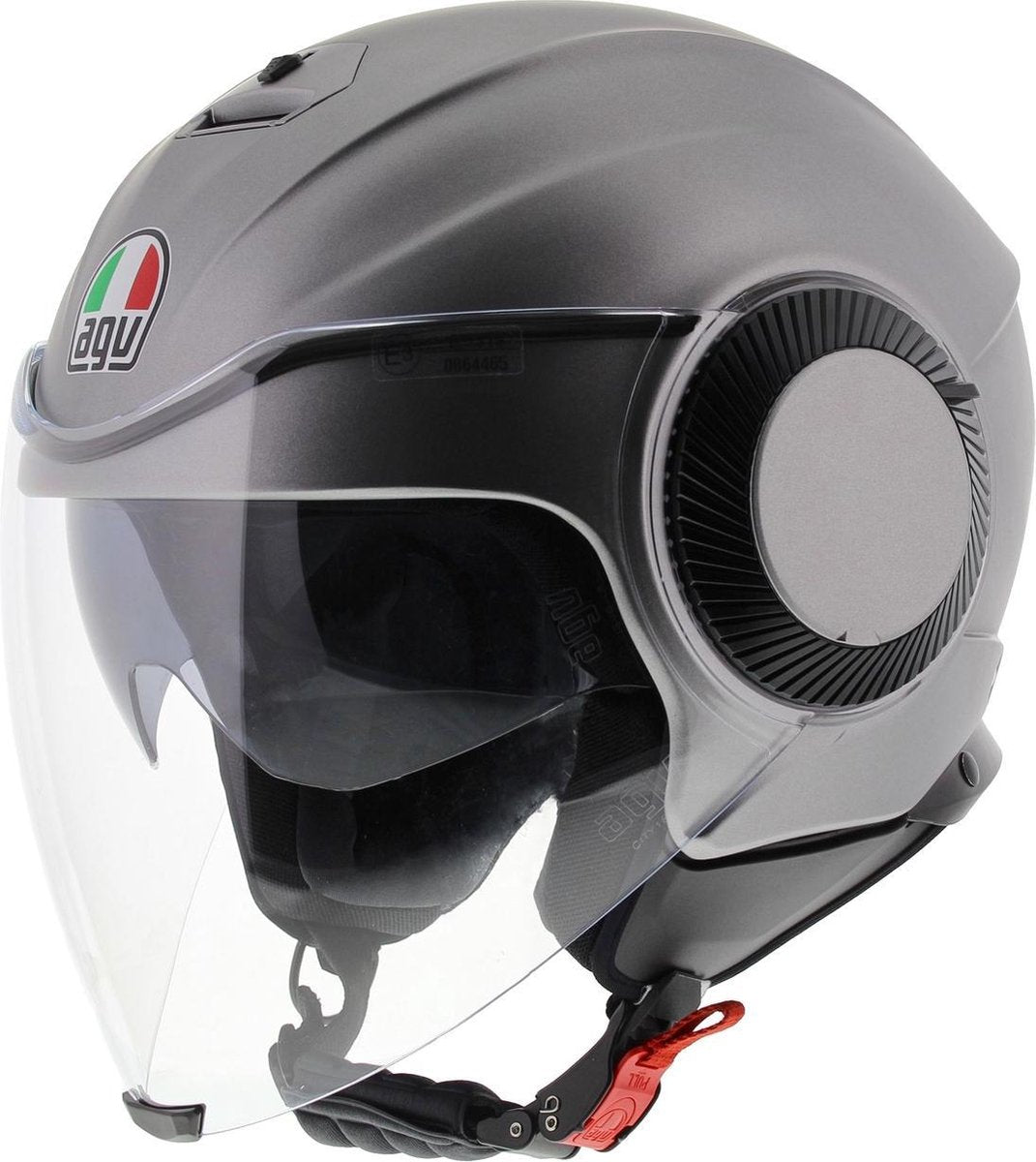 AGV Orbyt Jethelm Mat Grijs