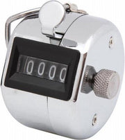 Chrome rondeteller 6 stuks