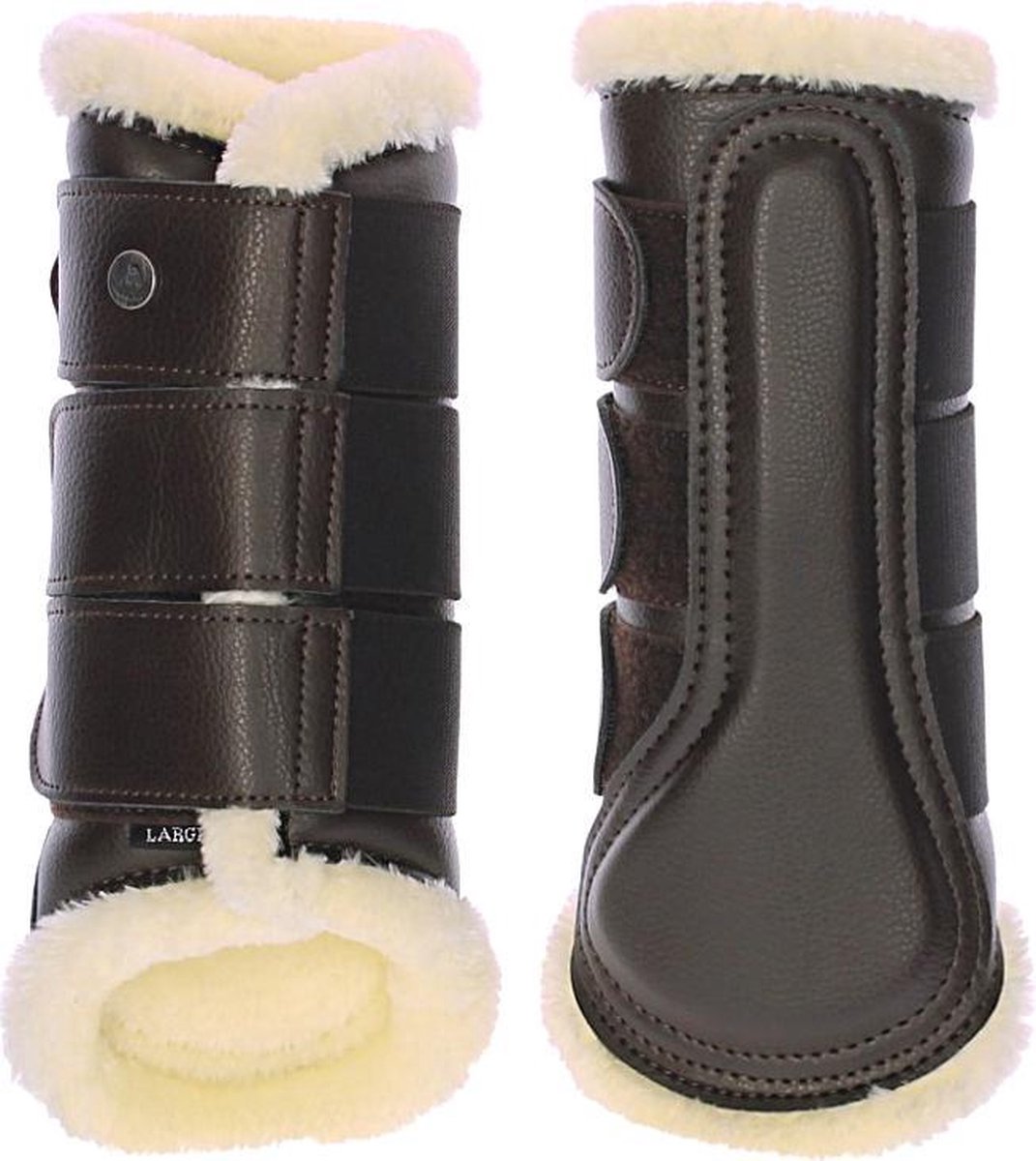 Horsegear Beenbeschermers  Luksus - Brown - xl