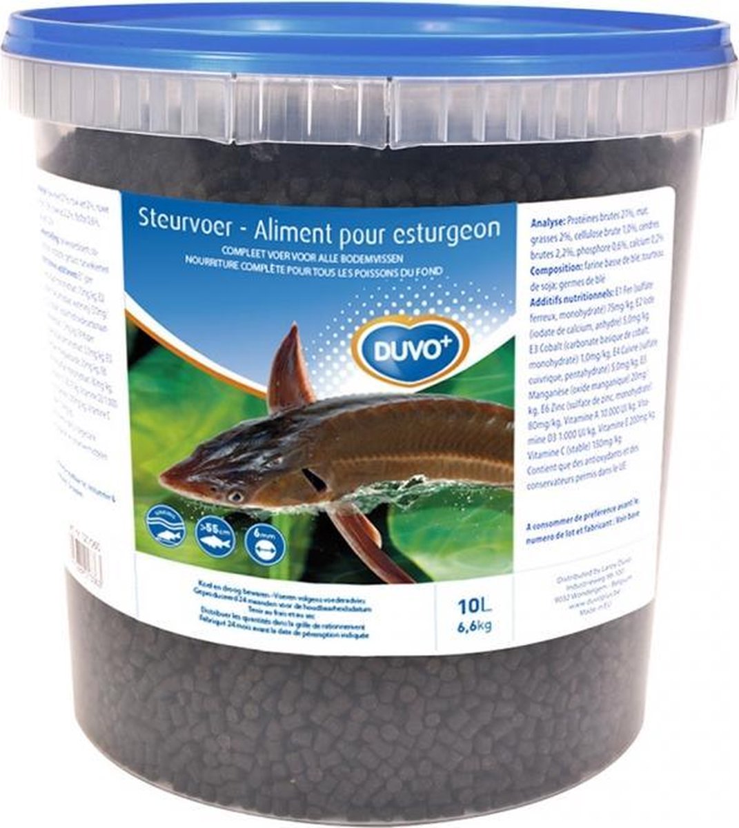 Steurvoer 6MM 10L