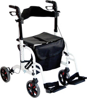 Aidapt transport rolstoel rollator - aluminium