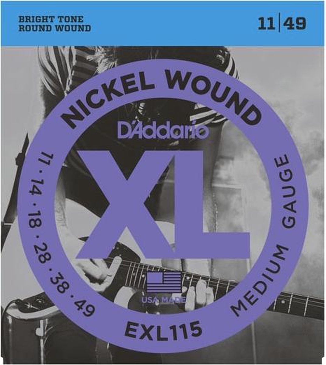 D'Addario EXL115 snaar voor muziekinstrumenten Gitaar Electrisch