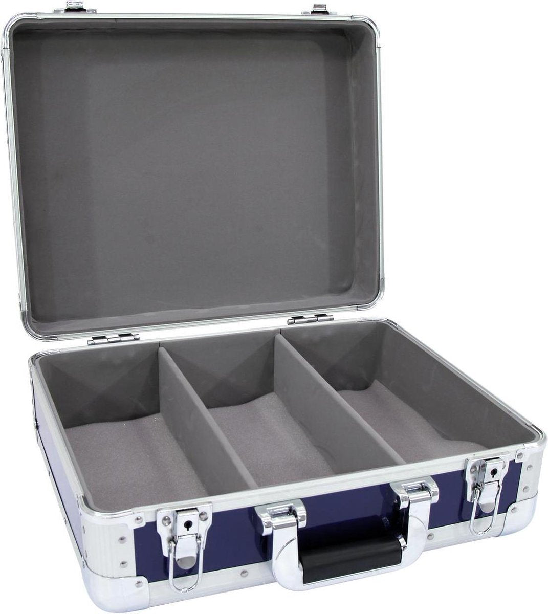 Roadinger cd koffer - cd opbergsysteem blauw - cd case