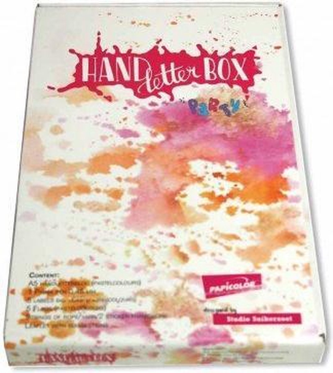 Papicolor handlettering partybox a5 studio suikerzoet